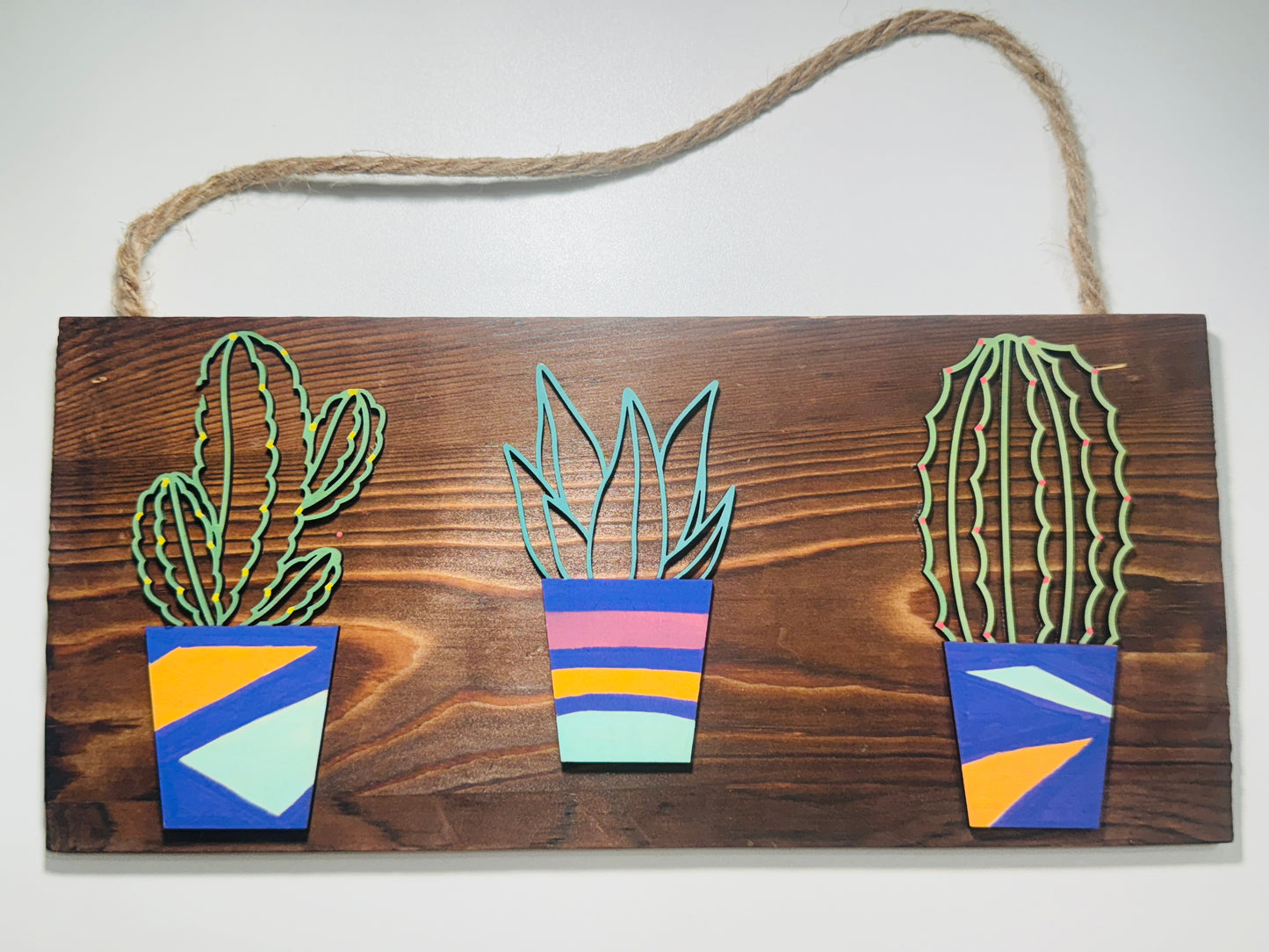 Cactus Wall Plaque
