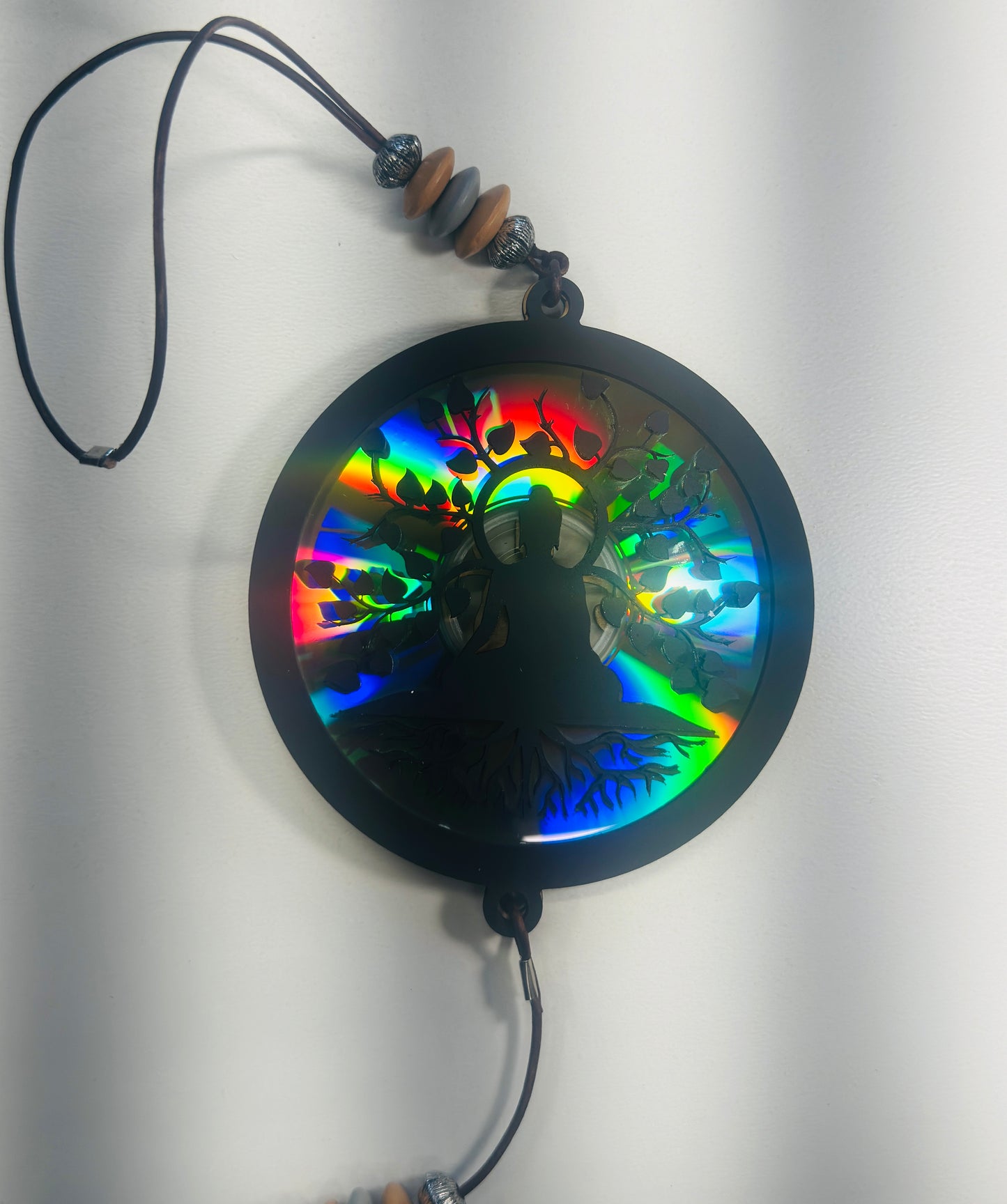 Buddha Leaves Sun Catcher