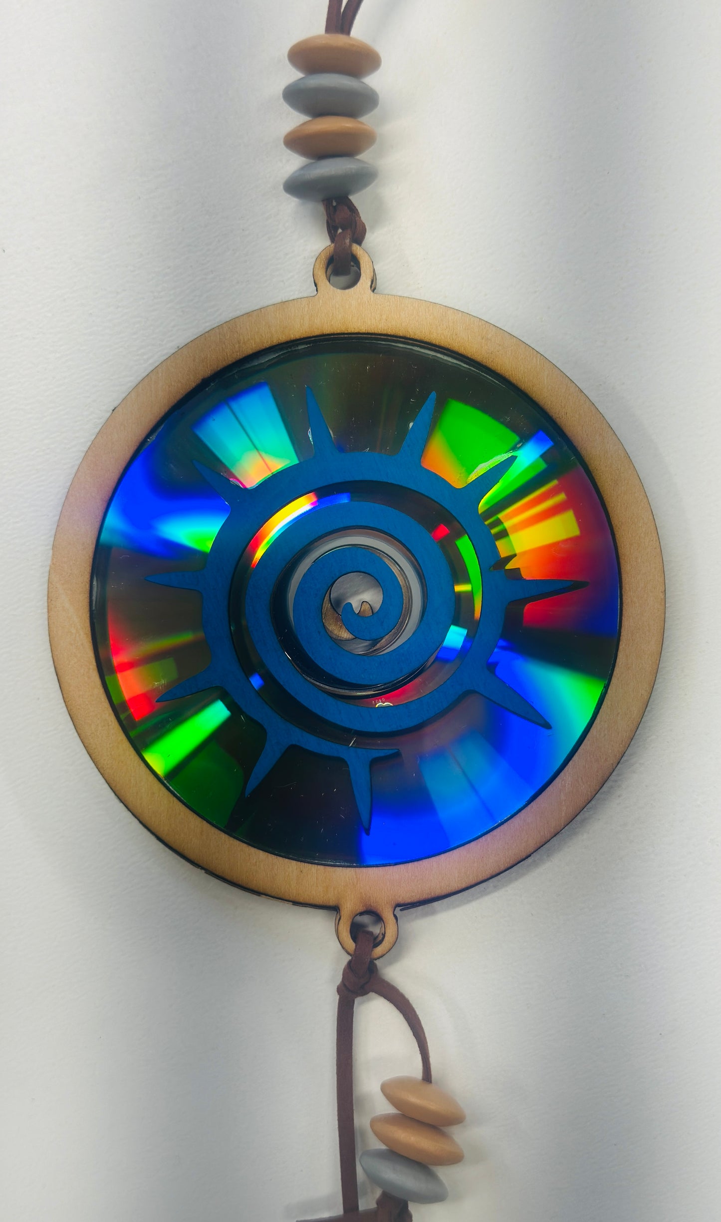 Native Spiral Sun Catcher