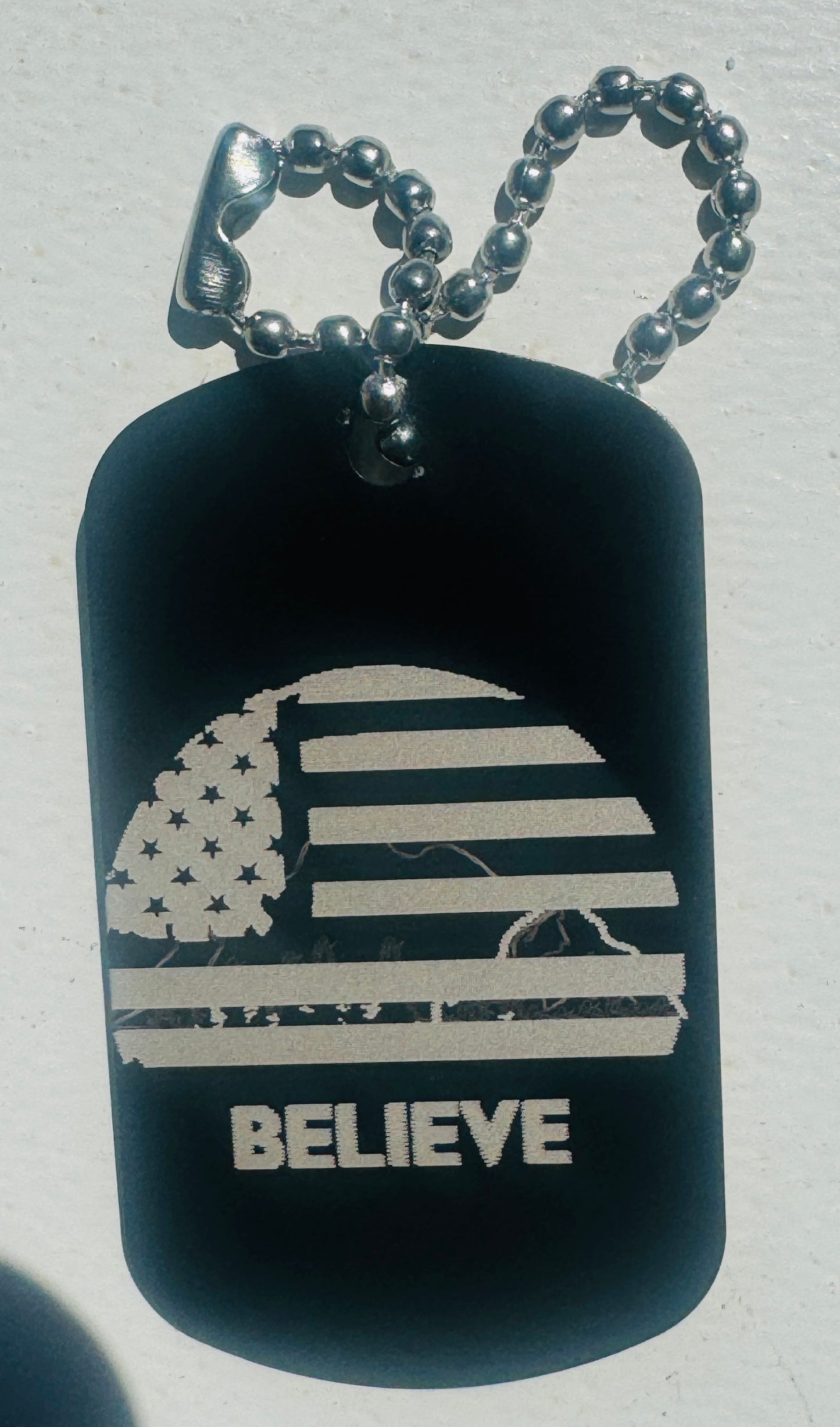 Golf Tag (Believe Flag)
