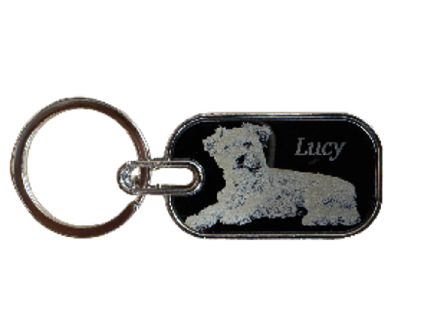 Metal 2" Keychain (Double Side Engraving)