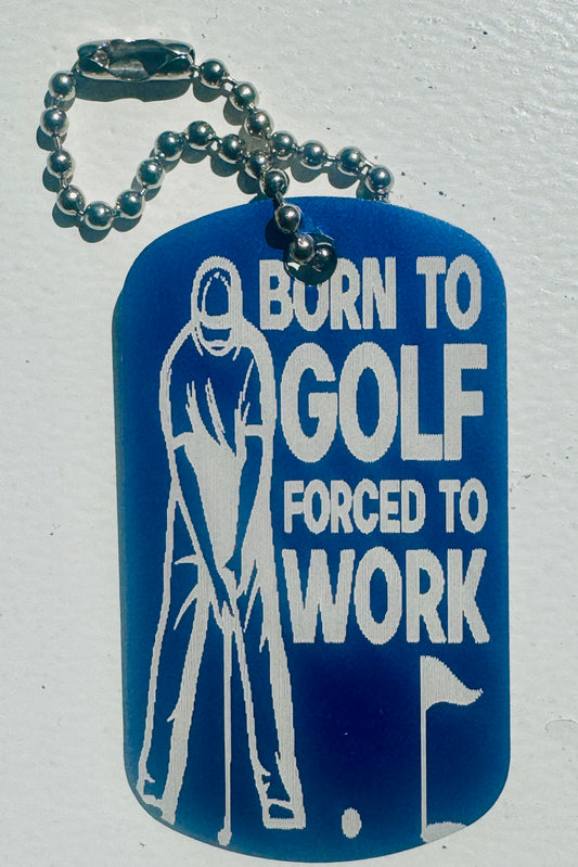 Golf Tag (Born To Golf)